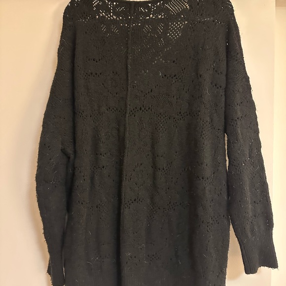 Free People COZY Pointelle Pullover - Picture 7 of 7